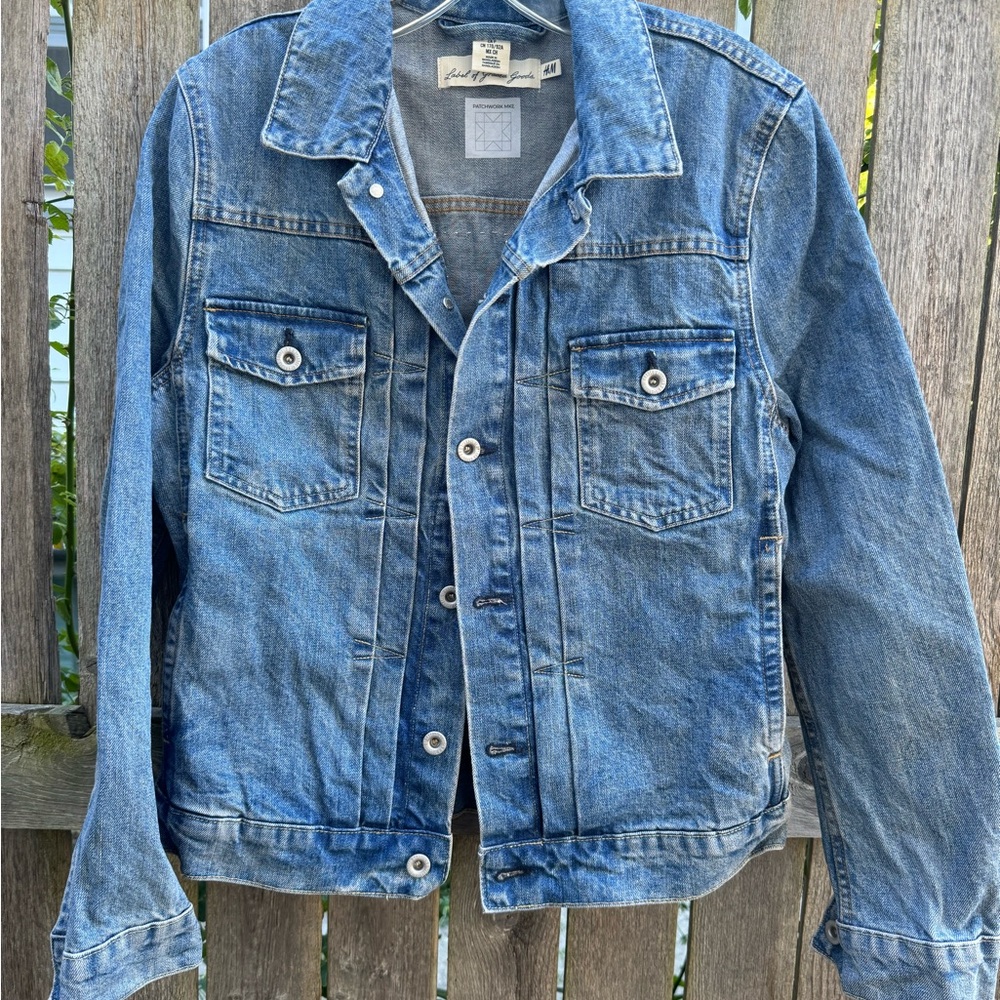Upcycled Denim Jacket - Picture 2 of 3